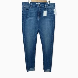 NWT Good American "Good Legs" Jeans Plus Size 24 Denim